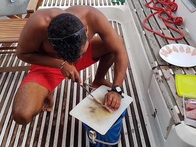 ... expertly turned into the best sashimi ever to grace my plate. By far. By very far...