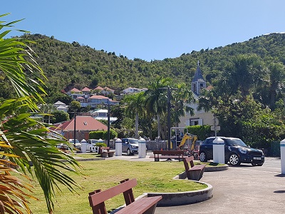 The church of Gustavia.
